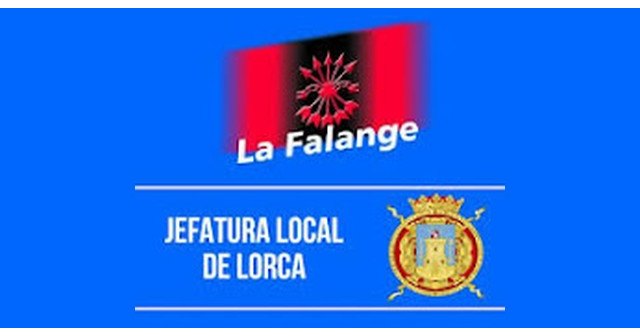 'La Falange en apoyo de los ganaderos de Lorca'
