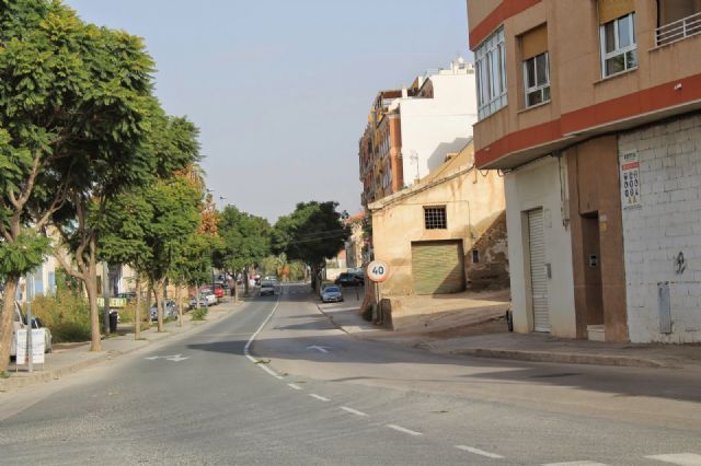 IU-Verdes denuncia parálisis en el proyecto de arreglo de la carretera de Caravaca en su entrada a Lorca