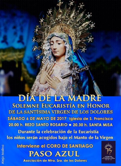 Misa en honor de la Stma. Virgen de los Dolores por el Día de la Madre