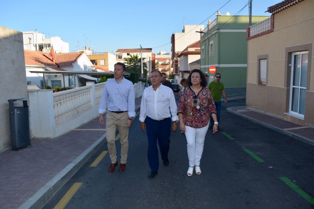 La remodelación de los barrios de Los Ángeles y Apolonia de Lorca mejoran la movilidad, accesibilidad y la red de aguas pluviales