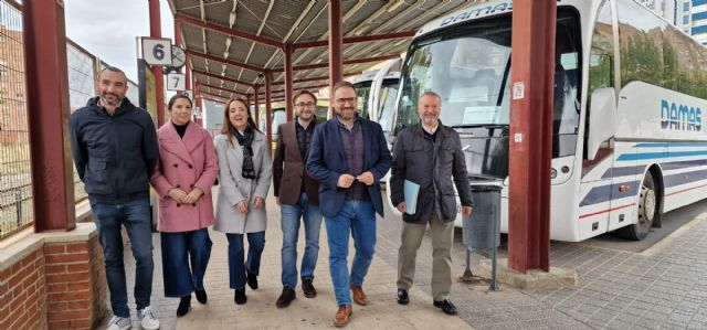 El Ayuntamiento inicia la remodelación integral de la Estación de Autobuses de Lorca para ofrecer una infraestructura de comunicaciones moderna y renovada