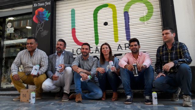 'Lorca Art Project' reunirá a jóvenes artistas lorquinos para embellecer las fachadas de los comercios del Centro Comercial Urbano e Histórico de la ciudad