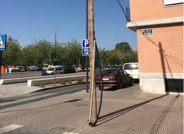 El PSOE alerta del peligro por cableado eléctrico al descubierto tras las obras de San Diego