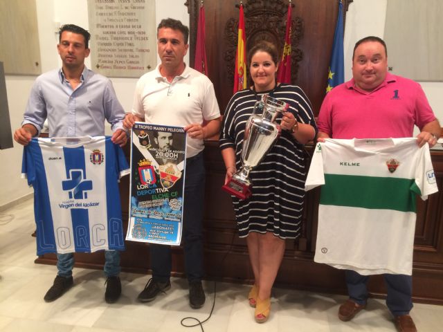 El III Trofeo Manny Pelegrín enfrentará a Lorca Deportiva y Elche CF el miércoles a las 20 horas en el Artés Carrasco