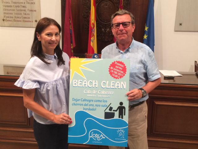 La Cala de Calnegre acogerá el próximo sábado 19 de agosto la iniciativa medioambiental Beach Clean que forma parte de la concesión de la bandera azul