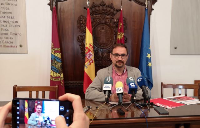Diego José Mateos: 'El rechazo a los PGE castiga a Lorca con la perdida de una inversión directa de más de 16 millones de euros'