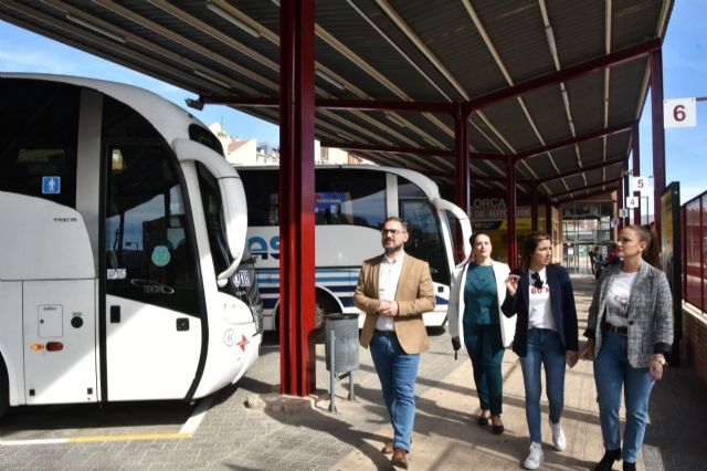 El Ayuntamiento finaliza la primera fase de remodelación de la Estación de Autobuses de Lorca
