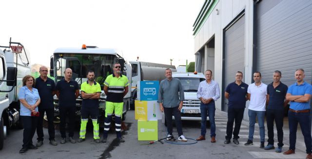 14 nuevos operarios se suman al dispositivo especial de limpieza durante la Feria de Lorca