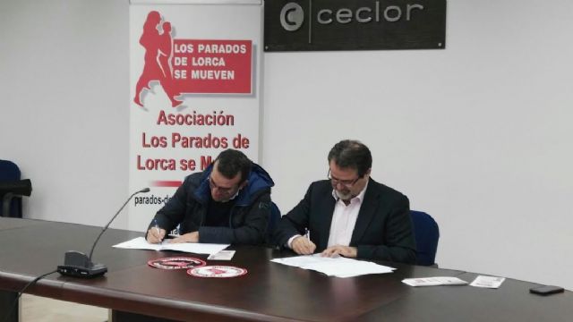 Asoc. ”Los Parados de Lorca de mueven” firma un convenio de Colaboración con Unión Comarcal de Comerciantes de Lorca