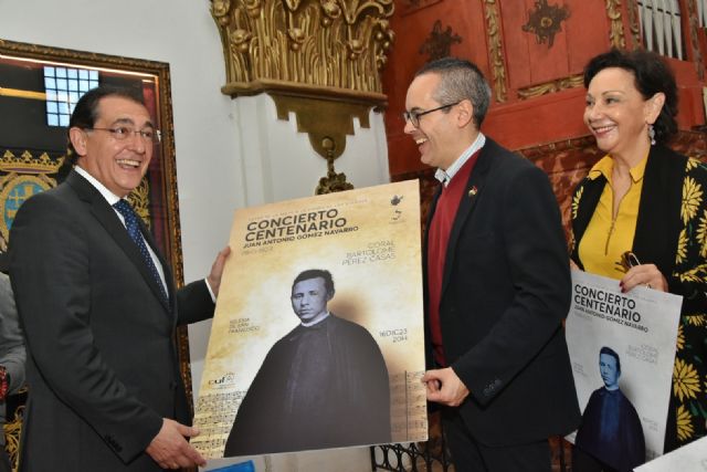 El Paso Azul homenajeará a Juan Antonio Gómez Navarro, compositor de la Salve a la Virgen de los Dolores, coincidiendo con el aniversario del centenario de su muerte