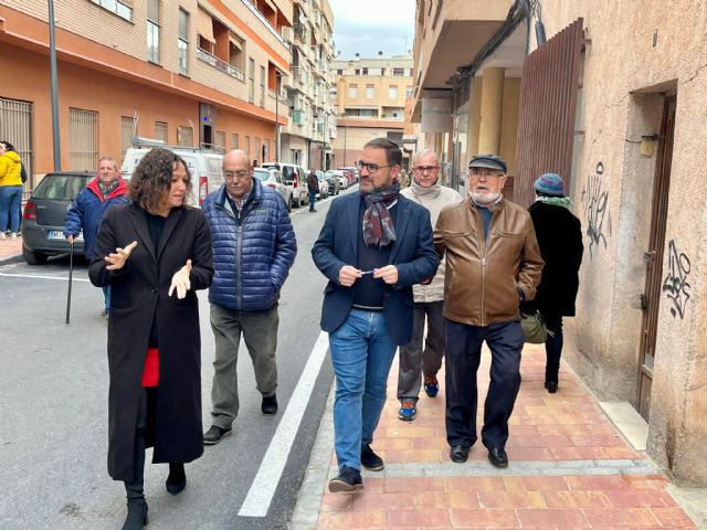 El Ayuntamiento de Lorca culmina los trabajos de renovación urbana de la zona sur del barrio de La Viña gracias a una inversión municipal cercana al millón de euros