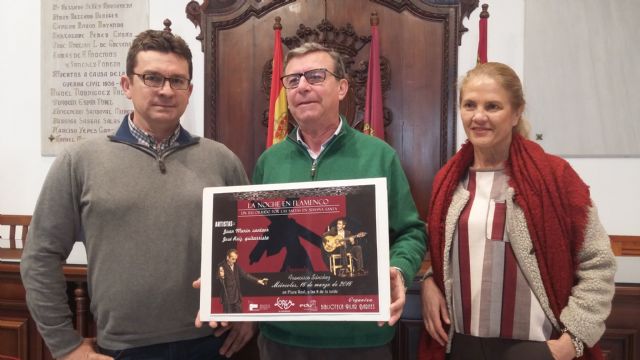 'La noche en Flamenco' ofrecerá un recorrido por las saetas de Semana Santa el miércoles a las 20 horas en la Plaza Real gracias a la Red de Bibliotecas de Lorca