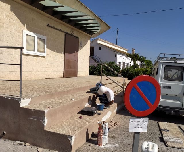 El Ayuntamiento de Lorca invierte 42.000 euros en labores de mejora y mantenimiento en locales sociales de barrios y pedanías durante el último año