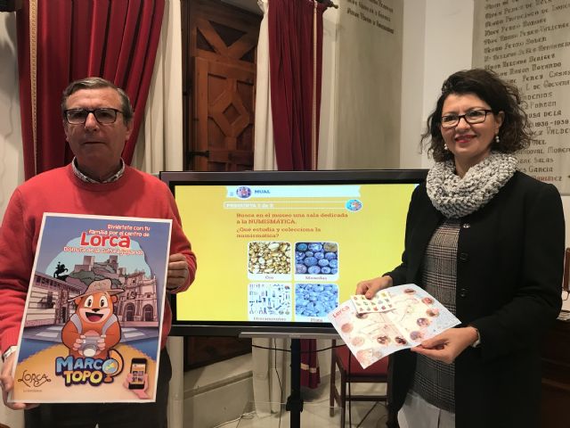 La Concejalía de Turismo pone en marcha 'Marco Topo', un juego educativo para que las familias realicen visitas autoguiadas por monumentos de Lorca