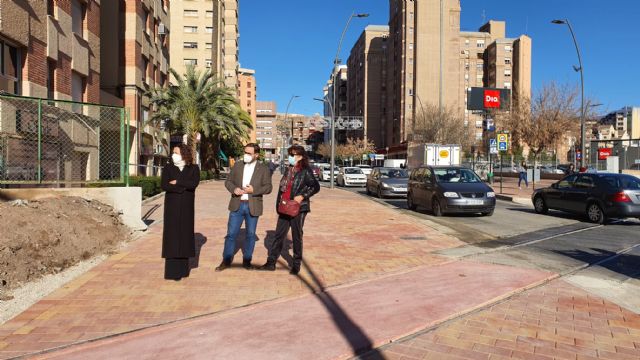 El Ayuntamiento de Lorca culmina los trabajos de acondicionamiento del paso a nivel de la Alameda de Cervantes