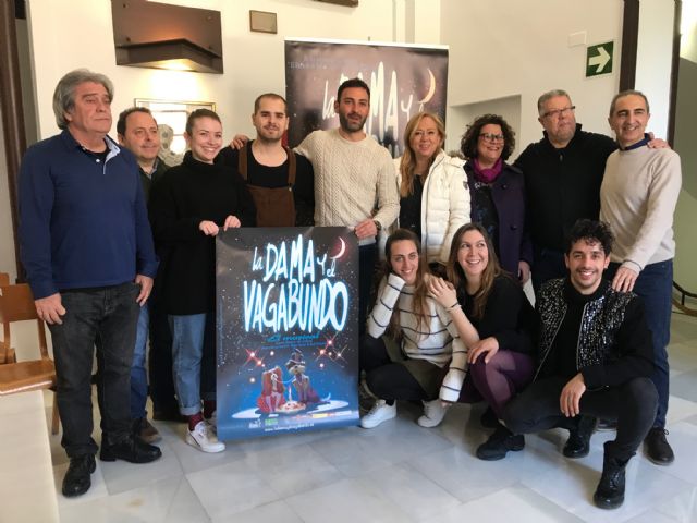 El musical lorquino 'La Dama y el Vagabundo' nominado al Premio MAX como Mejor Espectáculo Musical o Lírico