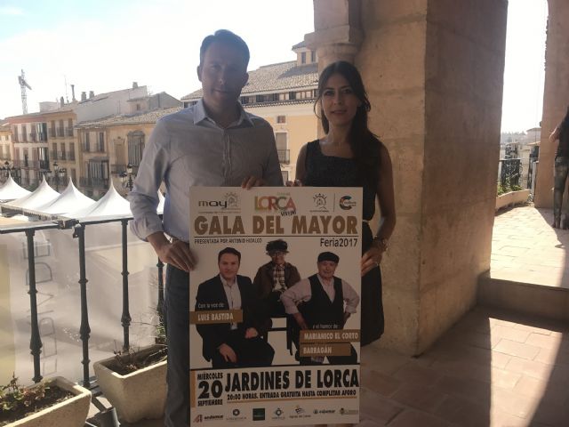 Luis Bastida, Marianico el Corto y Barragán actuarán en la 'Gala del Mayor'