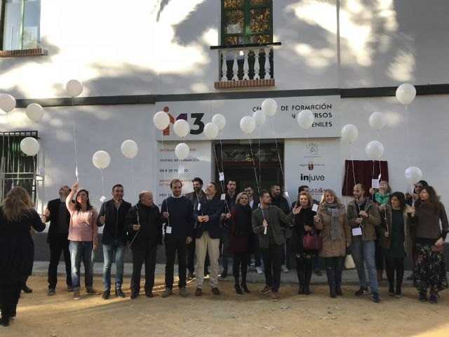Inaugurado el nuevo Espacio Joven M13 de Lorca que incluye un albergue juvenil con 38 plazas
