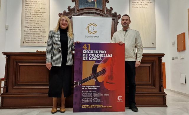 La 41 edición del 'Encuentro de Cuadrillas de Pascua' de Lorca reunirá a siete grupos en la céntrica calle Corredera