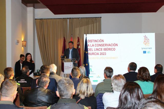 La introducción del lince ibérico en Lorca recibe una distinción de los socios del programa para su preservación