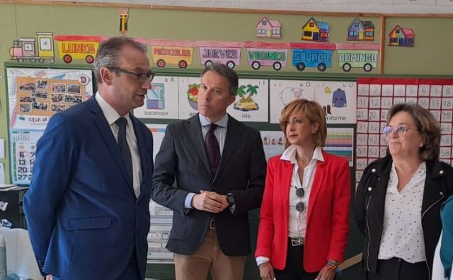 La Comunidad invierte más de 130.000 euros en mejorar centros educativos de las pedanías de Lorca