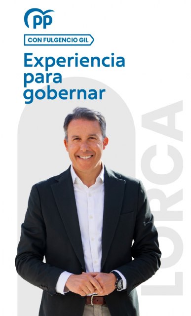 El PP presenta 'Experiencia para Gobernar', un plan con 27 proyectos y 150 medidas para mejorar Lorca respondiendo a las necesidades de los ciudadanos