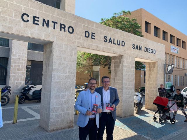 El PSOE recuperará el servicio de Urgencias de San Diego y también la Atención Primaria en horario de tardes
