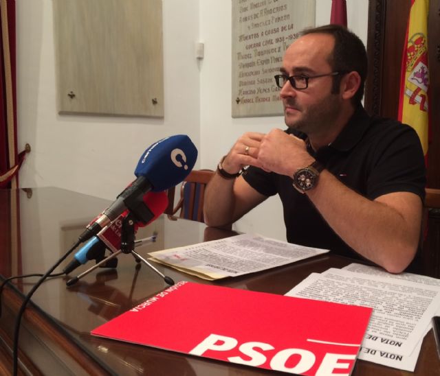 El PSOE respalda la modificación presupuestaria que subsana la mala planificación económica del PP que ha puesto en riesgo la Feria de Lorca