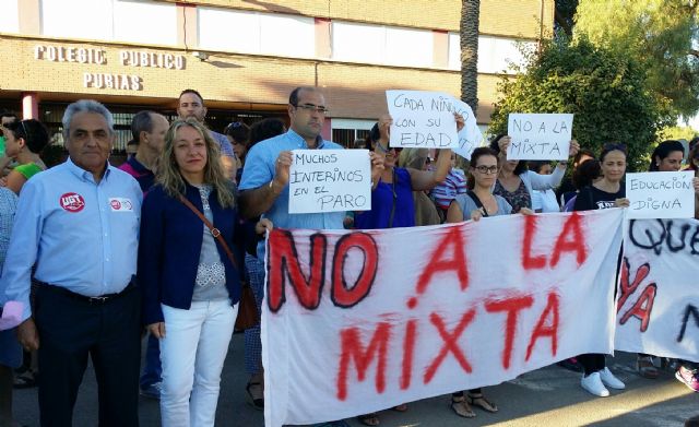 El PSOE reclama a Educación que el CEIP de Purias recupere las unidades suprimidas en Infantil por la implantación de un aula mixta