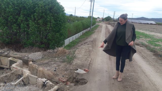 Los vecinos de los caminos Velillas, Almohades y Malvaloca denuncian la falta de seguridad vial que presentan estas vías y reclaman su arreglo