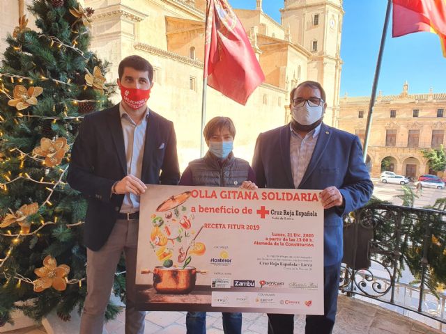 El Ayuntamiento de Lorca colabora en la iniciativa 'Olla Gitana Solidaria' puesta en marcha por Hostelor a beneficio de las familias más necesitadas