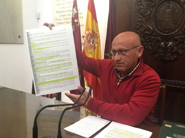 IU recuerda al alcalde que la presentación de un proyecto de presupuestos para 2022 en Lorca es una competencia “irrenunciable” que la Ley le ordena personalmente