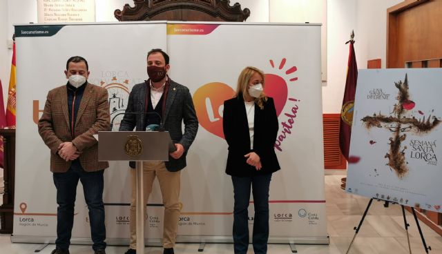 La Semana Santa de Lorca 2022 tiene como cartel anunciador la obra titulada 'Testamento de arena'
