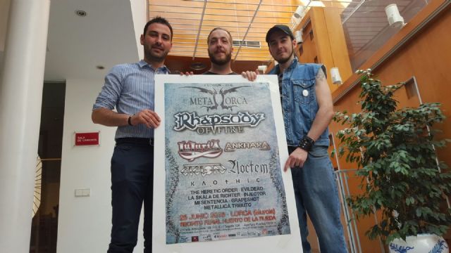 Trece bandas, entre las que destaca Rhapsody of Fire, actuarán el 25 de junio en el Huerto de la Rueda durante el Metal Lorca