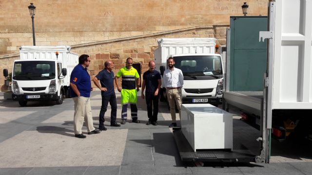 La incorporación de 4 nuevos vehículos permitirá a Limusa mejorar la limpieza viaria, el mantenimiento de contenedores y la retirada de residuos
