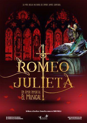El Teatro Guerra de Lorca acogerá el viernes, 29 y el sábado, 30 de octubre el musical 'Romeo y Julieta, un amor inmortal'