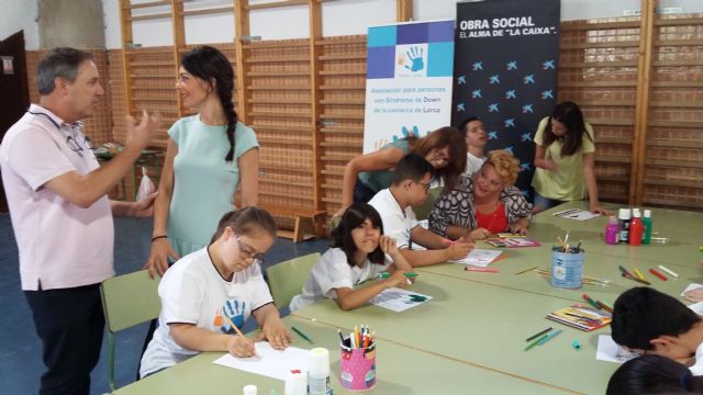La Concejalía de Oenegés, Down Lorca y Obra Social La Caixa desarrollan una Escuela de Verano inclusiva durante el mes de julio