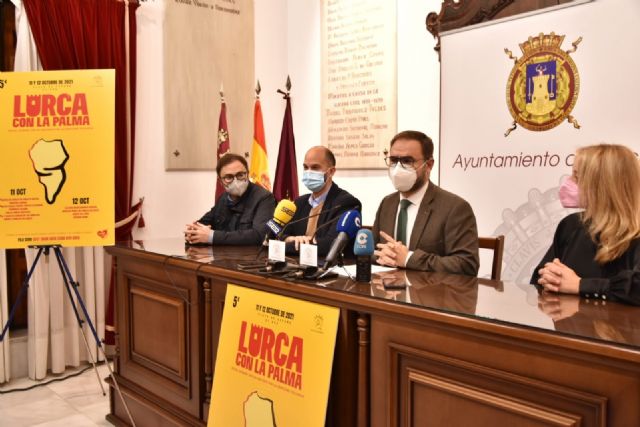 El Ayuntamiento de Lorca dona 11.880 euros al Cabildo Insular de La Palma para ayudar a los afectados por la erupción del volcán de Cumbre Vieja