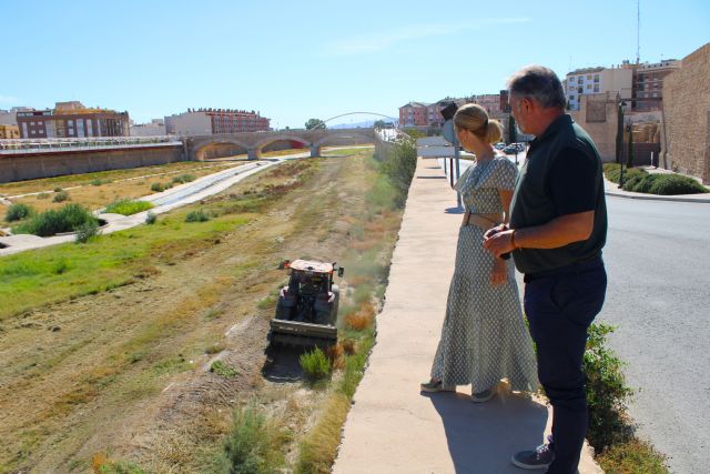 El alcalde de Lorca reivindica en el 50 aniversario de la riada del 73 la necesidad de 'limpiar el lecho del río Guadalentín'