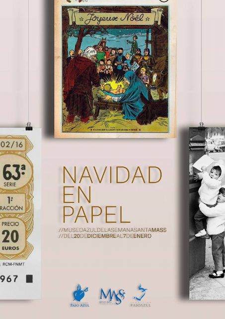 La exposición 'Navidad en papel' conmemora las fiestas en el MASS