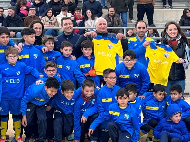 La Escuela de Fútbol Pedanías Altas de Lorca renace con el patrocinio de X-ELIO