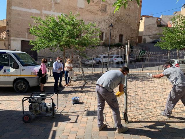 El Ayuntamiento de Lorca consigue desbloquear los problemas que mantenían cerrada parte del aparcamiento situado junto a la iglesia de San Patricio