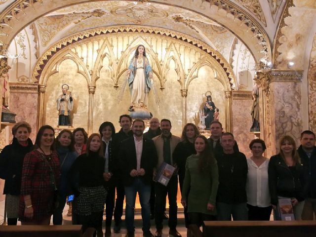 El Ayuntamiento de Lorca finaliza los trabajos de rehabilitación de la Capilla de la Virgen Milagrosa del Colegio San Francisco de Asís