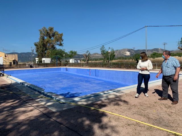 La Concejalía de Deportes invierte 20.000 euros en mejoras en las piscinas municipales de Zarcilla de Ramos y trabaja en la puesta a punto de las de La Parroquia