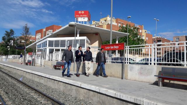 El Alcalde solicita una reunión al Ministro de Fomento para exigir que no se pare el proyecto de llegada del AVE a Lorca