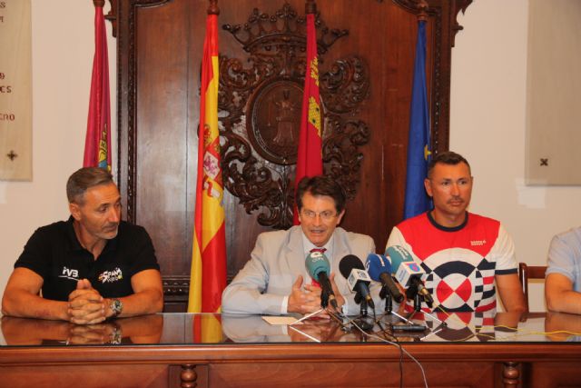 El Alcalde de Lorca recibe a las selecciones absolutas de España y Rusia