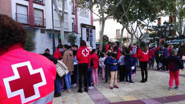 Fiesta de los derechos del niño y la niña, actividad realizada por Cruz Roja Lorca