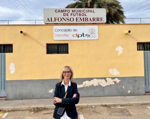VOX Lorca exige al equipo de gobierno la remodelación del campo de futbol Alfonso Embarre