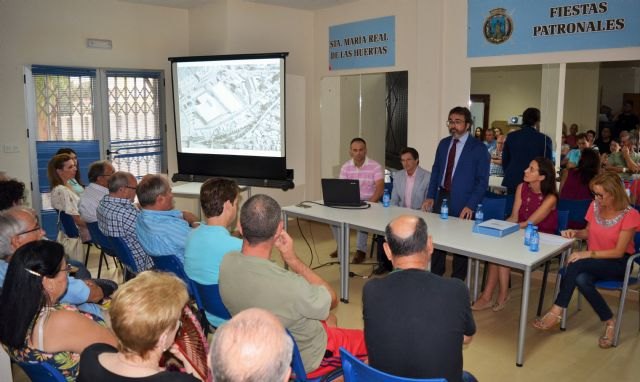 Salen a licitación las obras de renovación urbana del barrio de Virgen de las Huertas de Lorca con un presupuesto de 1,3 millones de euros