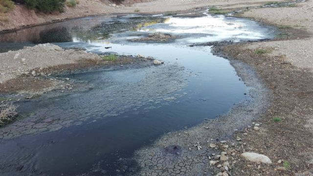 IU Lorca denuncia que el equipo de Gobierno municipal 'no ha movido un dedo' para evitar el vertido de aguas fecales en el pantano de Puentes